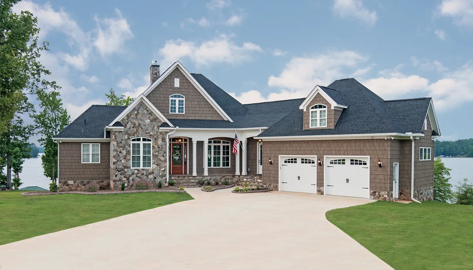 Gallery Steel Short Solid with ARCH1 with Grille24 windows