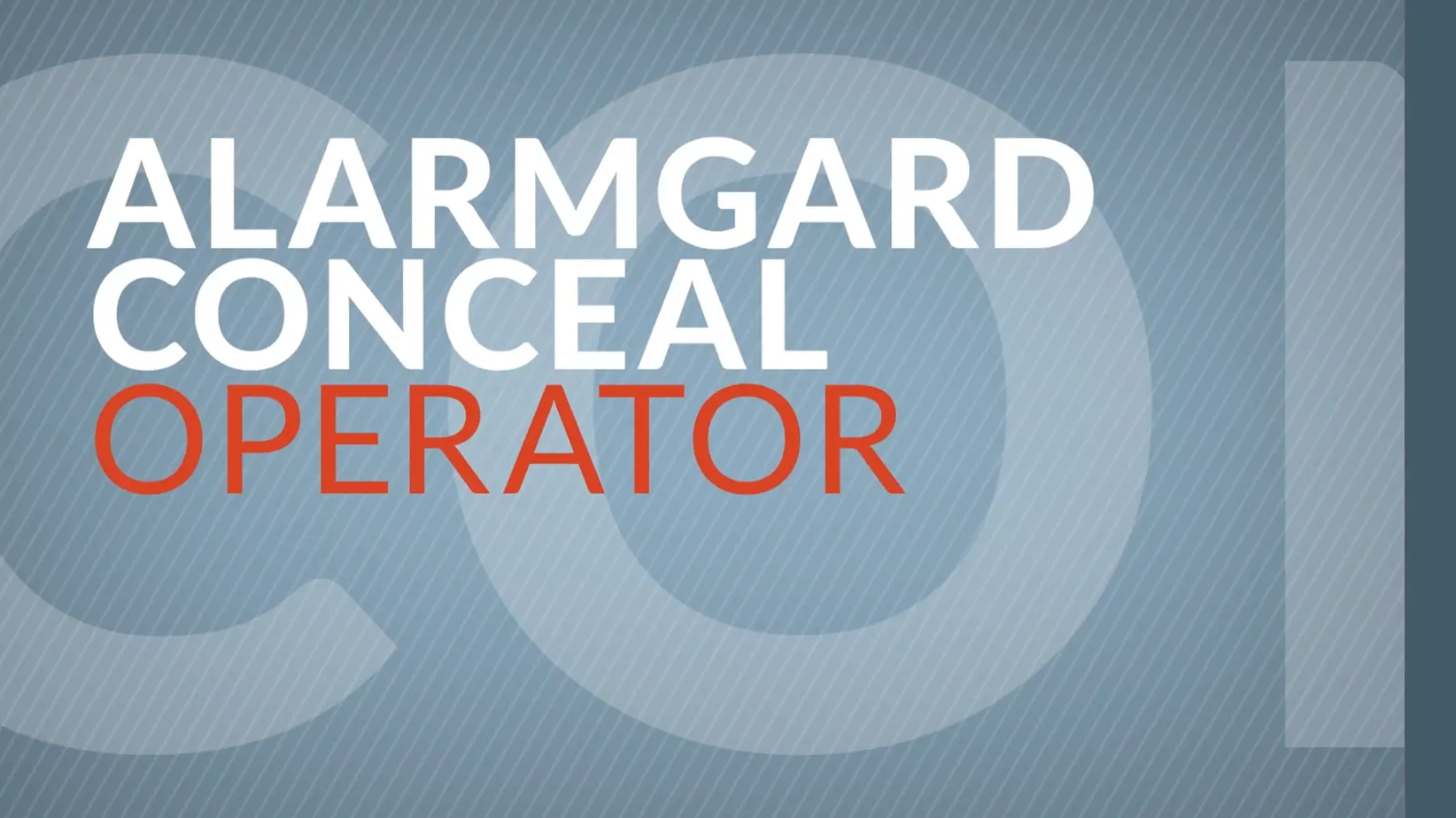 AlarmGard Conceal