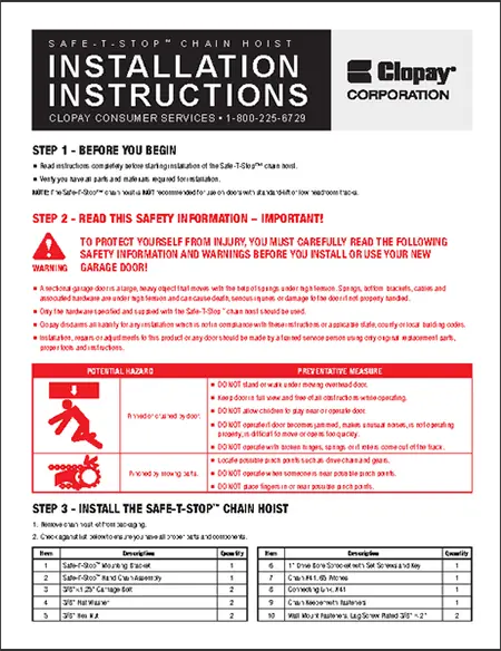 ControlGard® SD Instructions