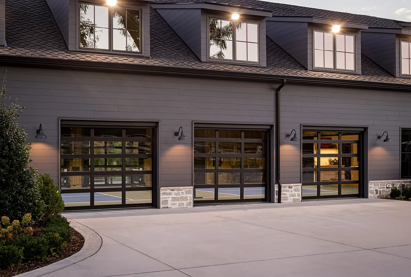 Award winning VertiStack Avante garage door