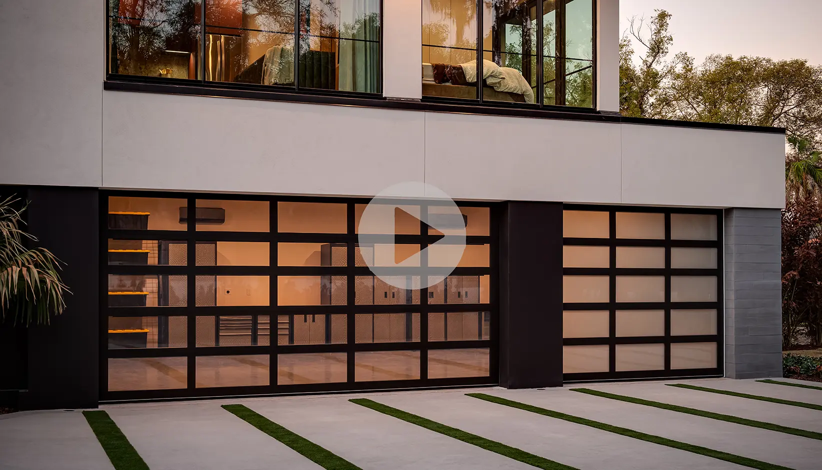 Avante garage doors with C-Power technology installed