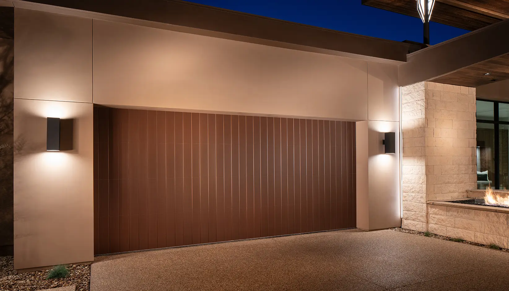 About the Canyon Ridge 5-Layer Garage Door