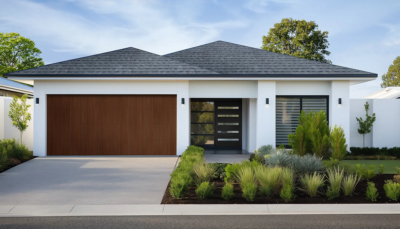 Canyon Ridge Modern Vertical Slats