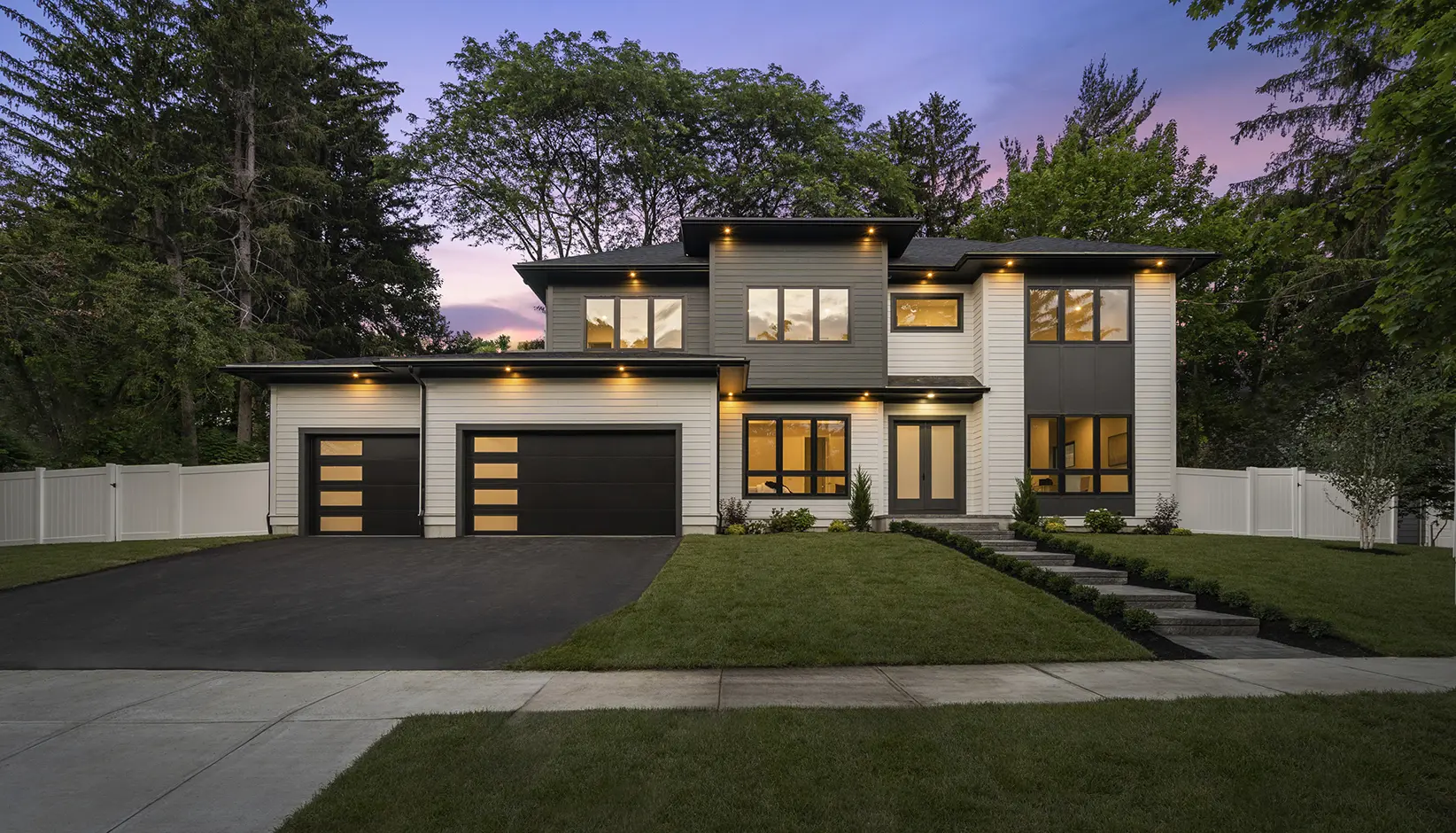 Modern Steel Garage Door